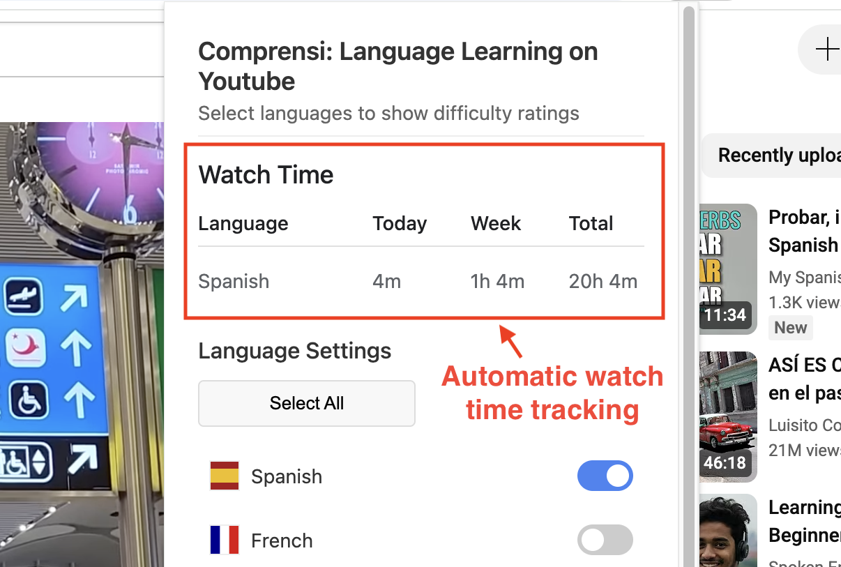 Automatic time tracking